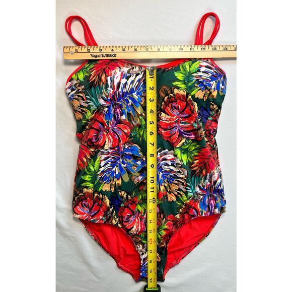 Prima Donna Swimsuit 34D  Size 8   NWOT Floral 1‎ piece - Picture 7 of 12